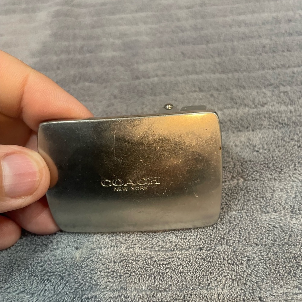 Coach Silver Compact Case - Picture 2 of 6